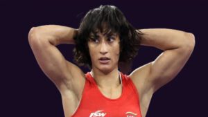 What was Vinesh Phogat protesting for?